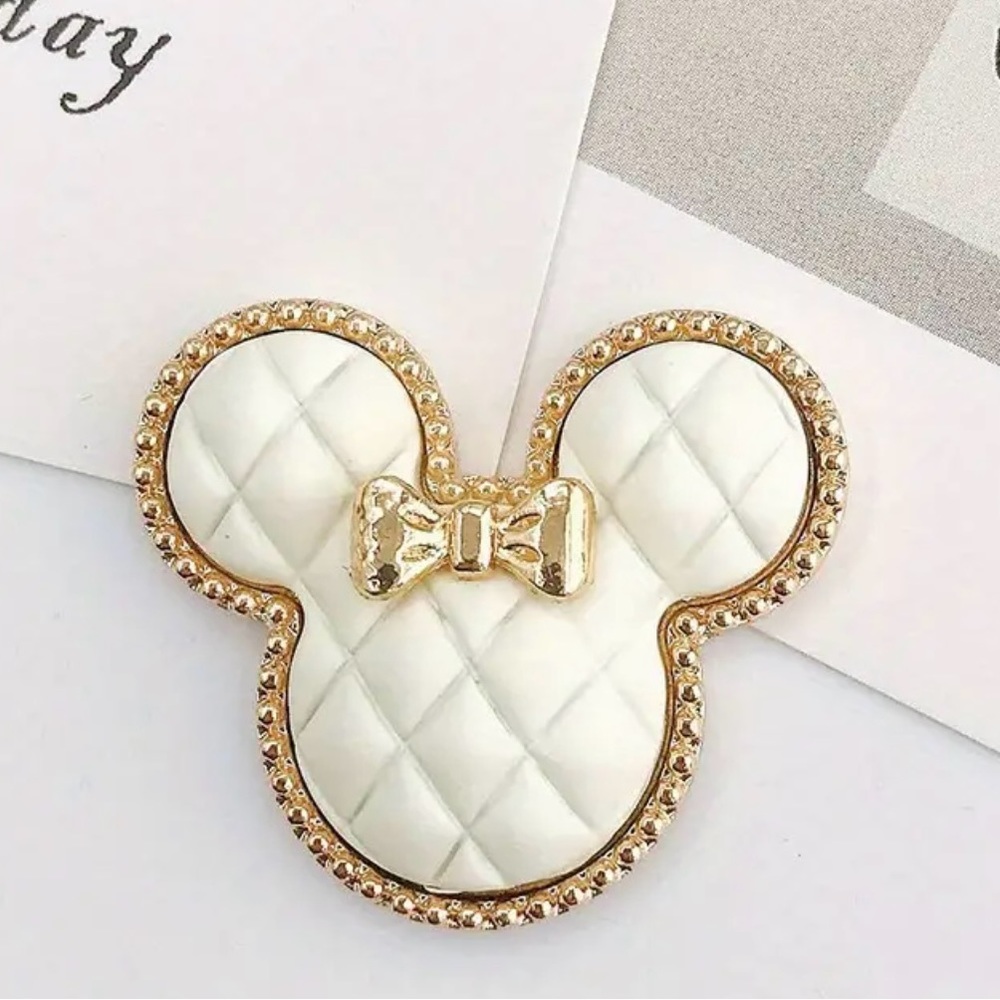 White shoe jewelry